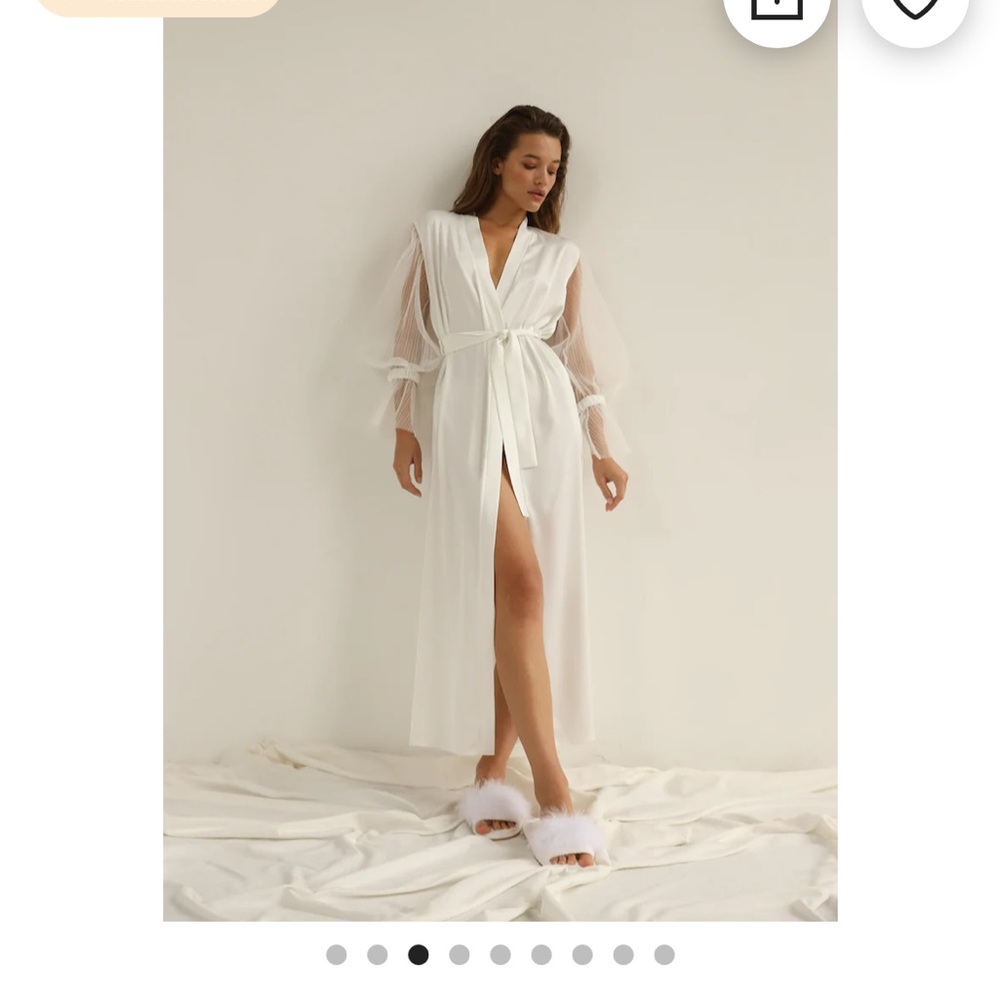 Getting Ready White Robe